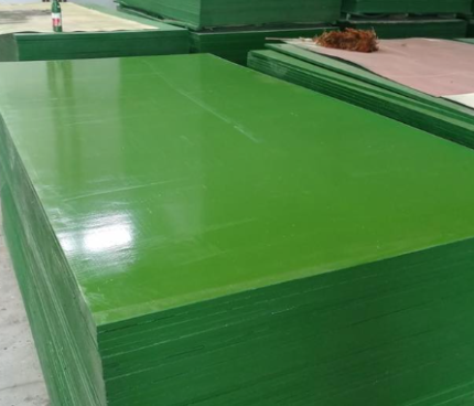 Premium construction formwork green PP plastic faced concrete plywood building structure shuttering plywood